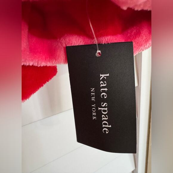 NWT - Kate Spade - Red Striped Women's Robe - Picture 5 of 6